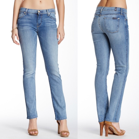 7 For All Mankind Denim - 7 For All Mankind Jeans Straight Leg 7FAM Size 27